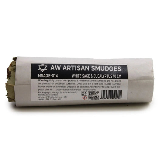 Smudge Stcik - White Sage & Eucalyptus 10 cm - Ninja Aromatherapy