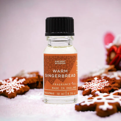 Warm Gingerbread Fragrance Oil 10ml - Ninja Aromatherapy