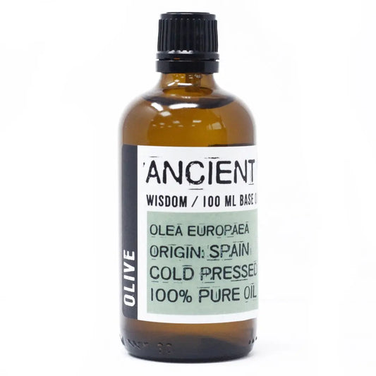 Olive Oil carrier oil 100ml - pure natural base oil for aromatherapy, massage and skincare