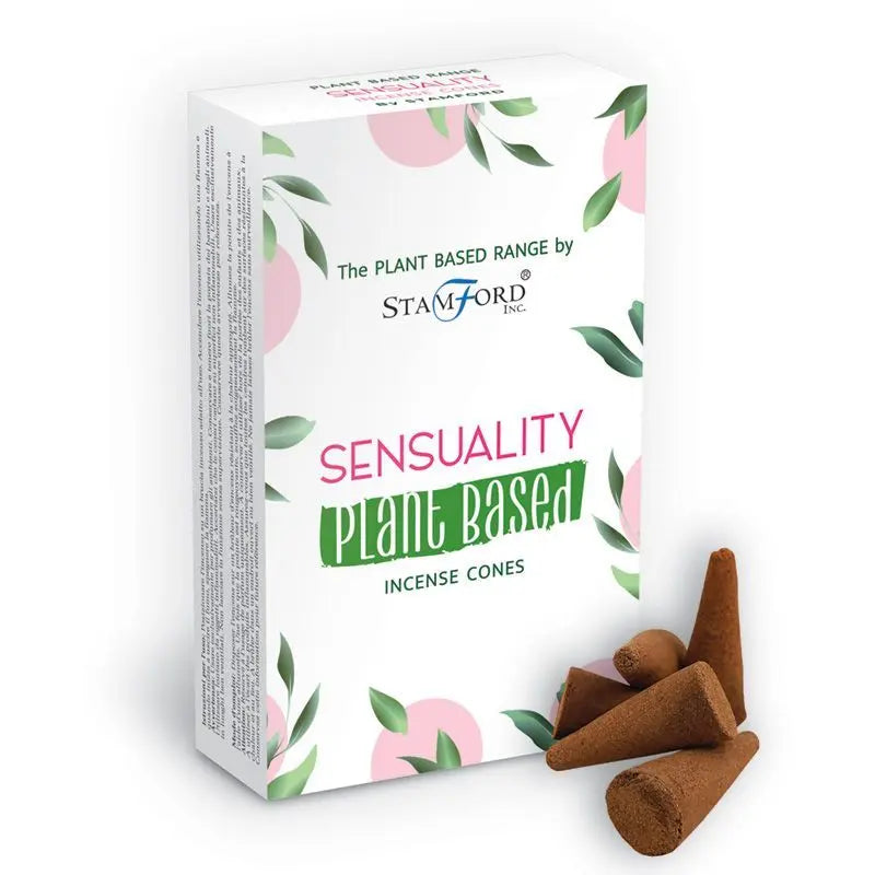 Plant Based Incense Cones - Sensuality by Ninja Aromatherapy incense cones for aromatherapy.