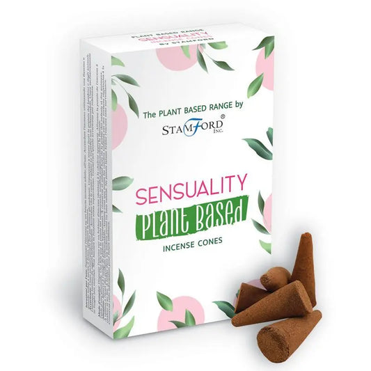 Plant Based Incense Cones - Sensuality by Ninja Aromatherapy incense cones for aromatherapy.