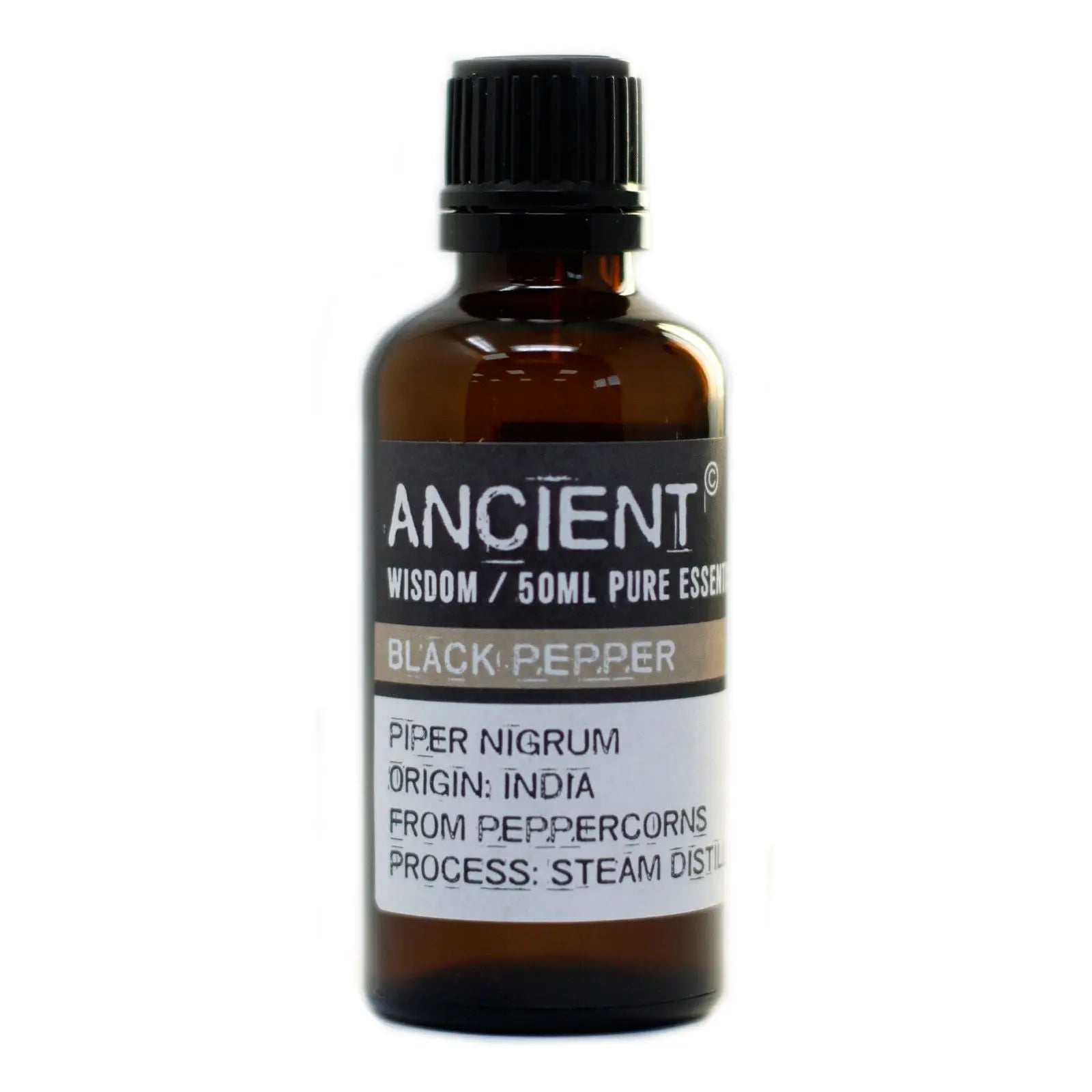 Blackpepper  50ml 50ml Pure Essential Oil for Aromatherapy and Natural Wellness