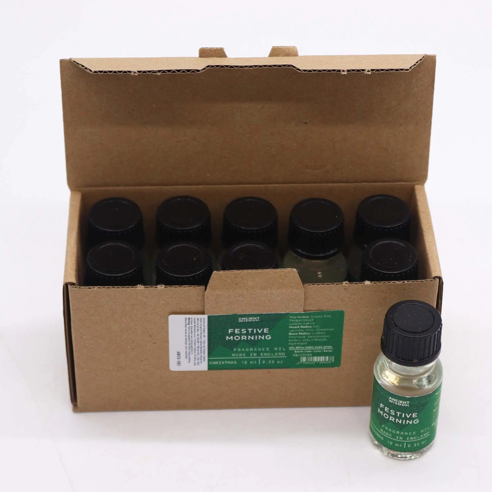 Festive Morning Fragrance Oil 10ml - Ninja Aromatherapy