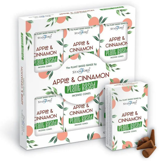 Plant Based Incense Cones - Apple & Cinnamon Ninja Aromatherapy