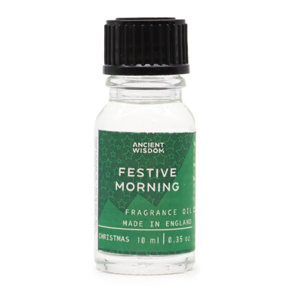 Festive Morning Fragrance Oil 10ml - Ninja Aromatherapy