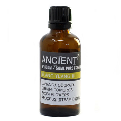 Ylang Ylang III 50ml 50ml Pure Essential Oil for Aromatherapy and Natural Wellness
