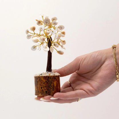 Med Gomati Chakra Circle Stone Tree - (45 stones) Ninja Aromatherapy