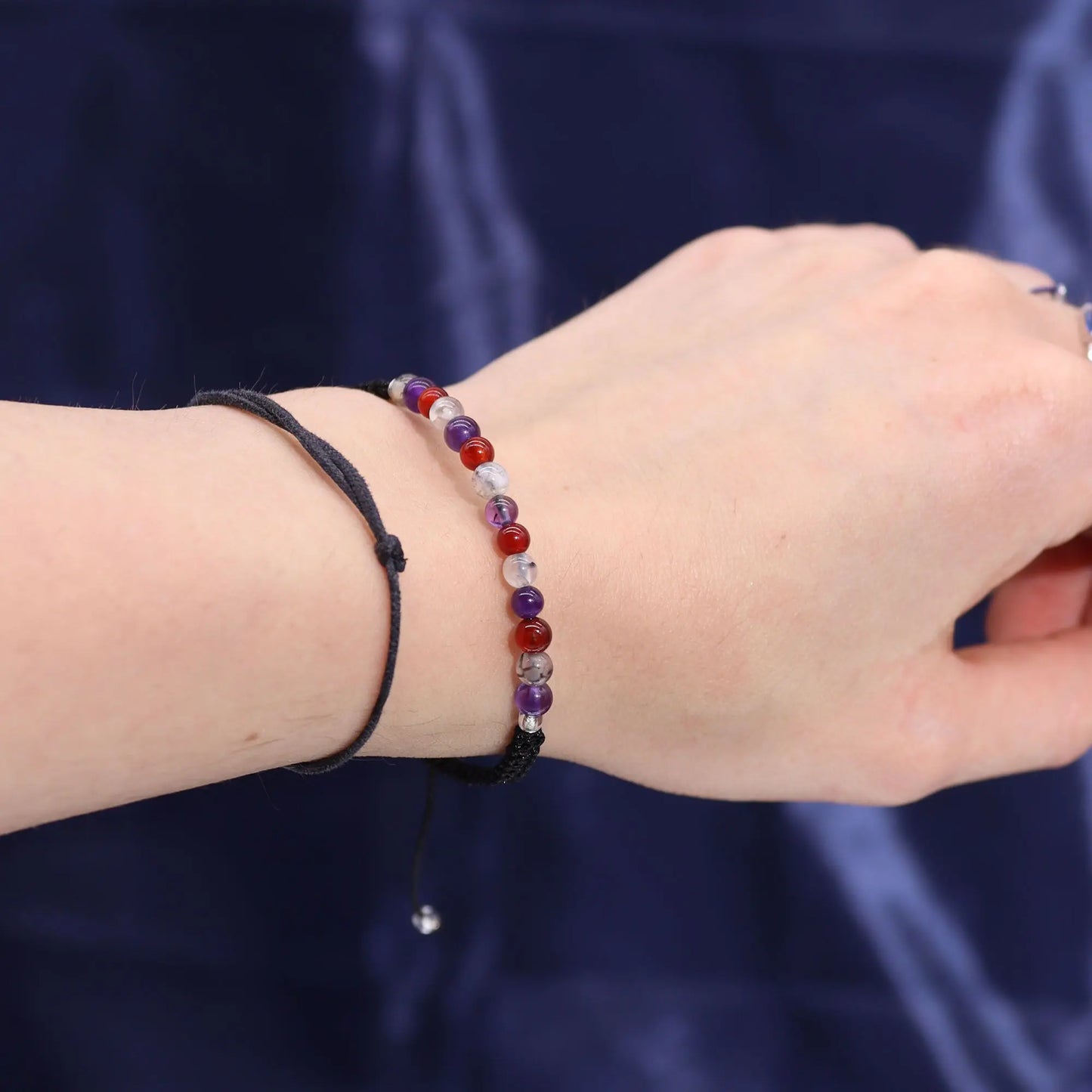 Zodiac Crystal Candle with Gemstone Bracelet - Virgo Ninja Aromatherapy