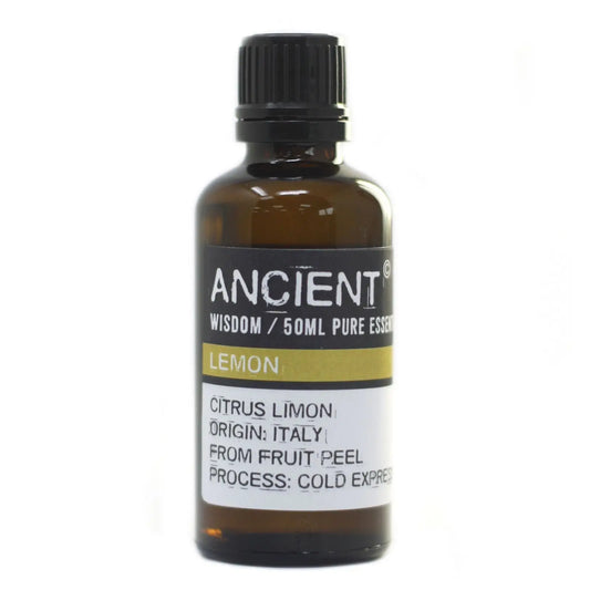 Lemon 50ml 50ml Pure Essential Oil for Aromatherapy and Natural Wellness