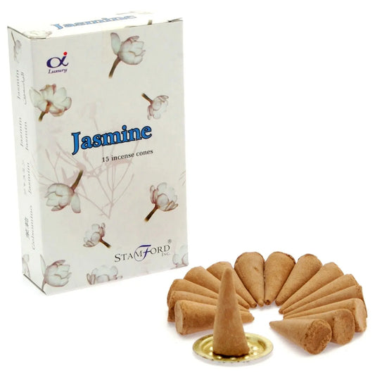 Jasmine Cones by Ninja Aromatherapy incense cones for aromatherapy.