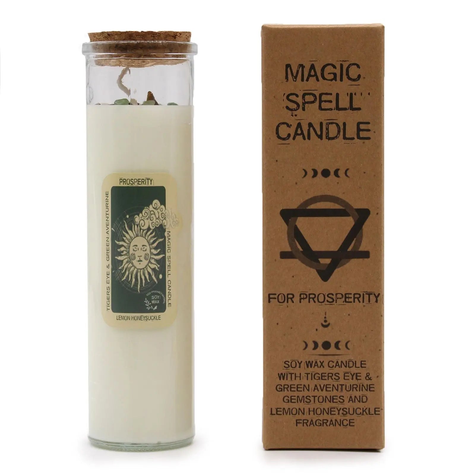 Magic Spell Candle - Prosperity Ninja Aromatherapy
