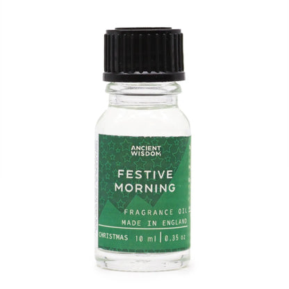 Festive Morning Fragrance Oil 10ml - Ninja Aromatherapy