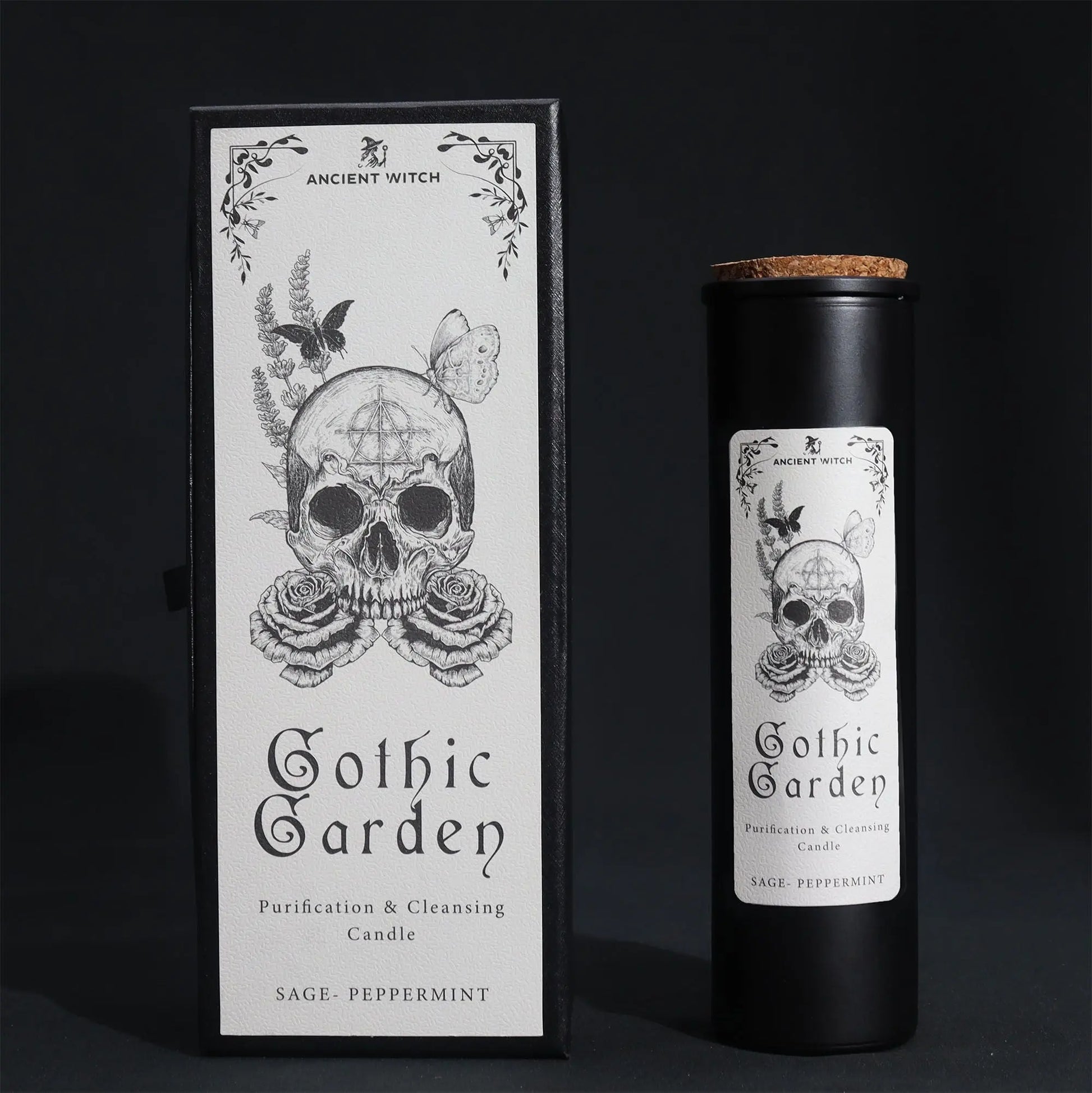Ancient Witch Ritual Candles - Gothic Garden Ancient Witch Ritual Candles from China with essential oils soy wax candle