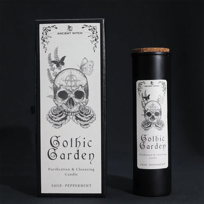 Ancient Witch Ritual Candles - Gothic Garden Ancient Witch Ritual Candles from China with essential oils soy wax candle