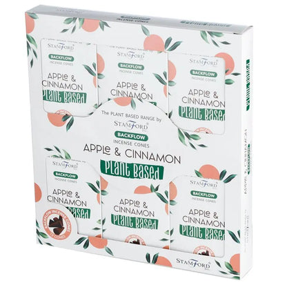 Plant Based Backflow Incense Cones - Apple & Cinnamon Ninja Aromatherapy