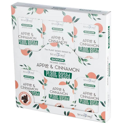 Plant Based Backflow Incense Cones - Apple & Cinnamon Ninja Aromatherapy
