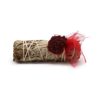 Smudge Stick - White Sage & Clove 10cm - Smudge Sticks - individually wrapped high quality product