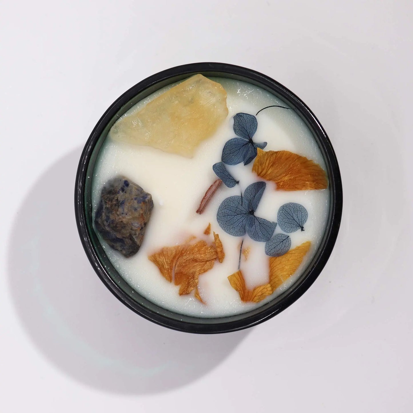 Hop Hare Crystal Magic Flower Candle - The Sun Ninja Aromatherapy