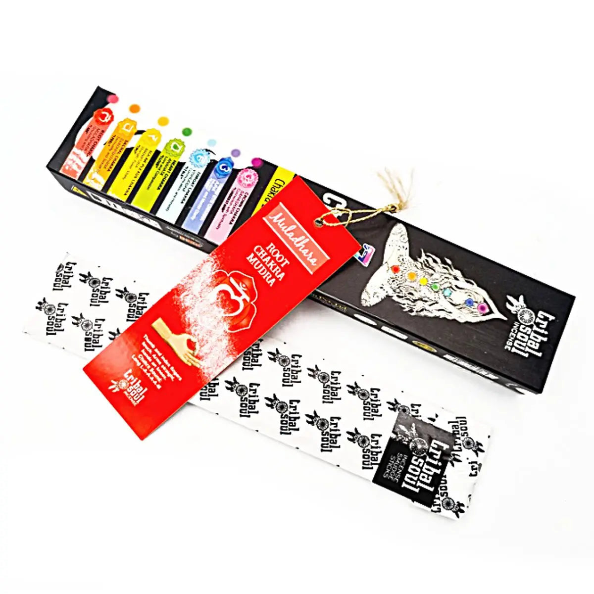 Tribal Soul Incense Sticks - 7 Chakras with Message Card - Ninja Aromatherapy