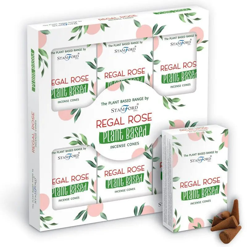 Plant Based Incense Cones - Regal Rose Ninja Aromatherapy
