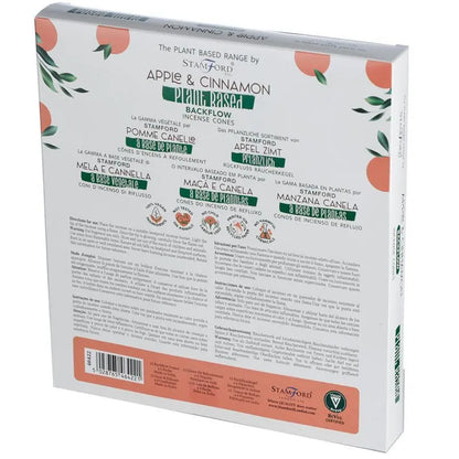 Plant Based Backflow Incense Cones - Apple & Cinnamon Ninja Aromatherapy