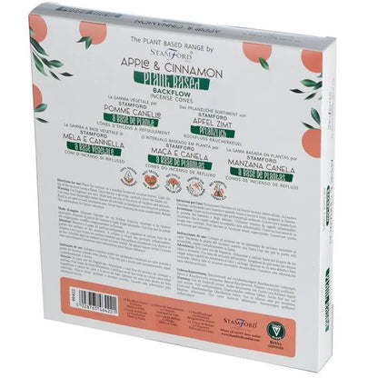 Plant Based Backflow Incense Cones - Apple & Cinnamon Ninja Aromatherapy