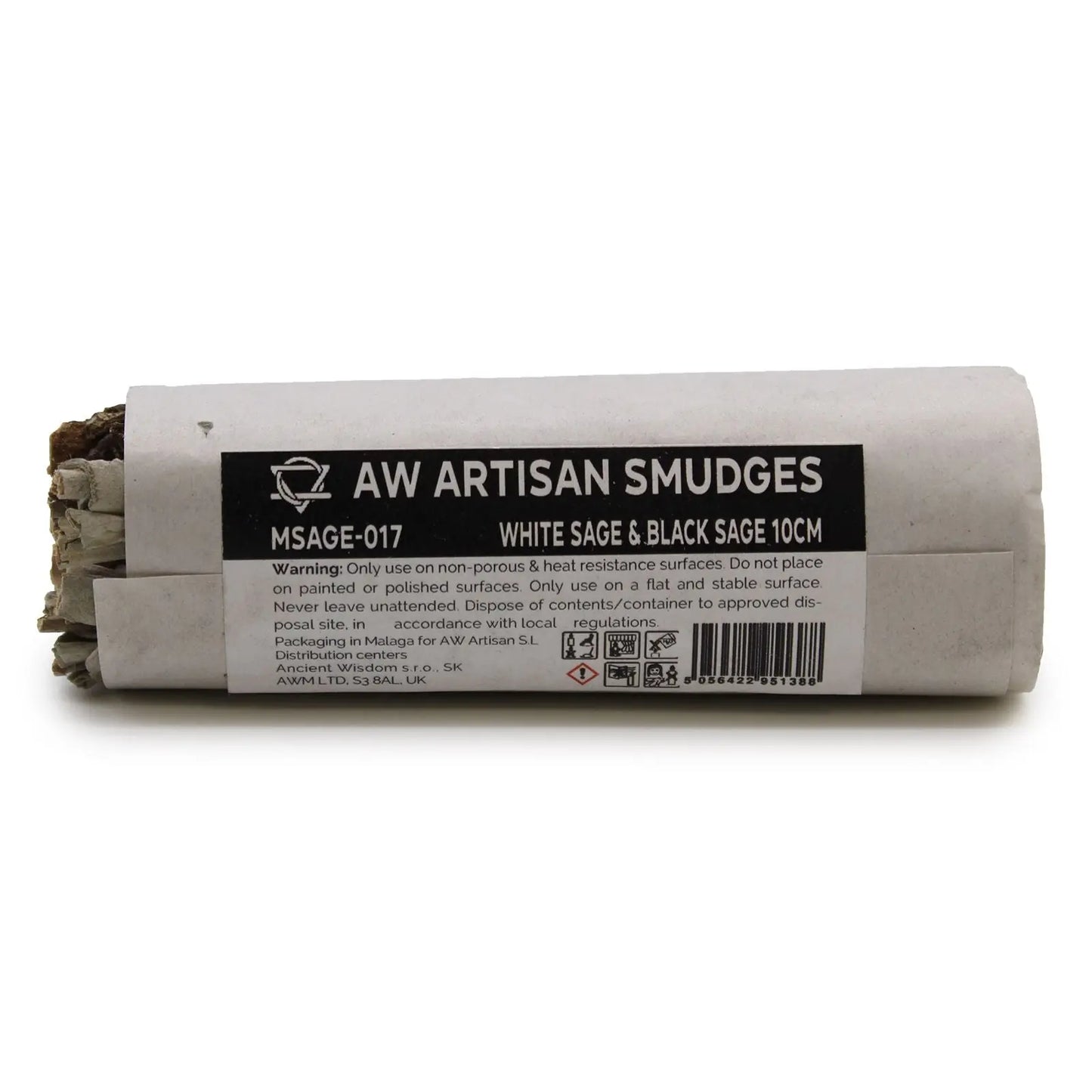 Smudge Stick - White Sage & Black Sage 10cm - Ninja Aromatherapy