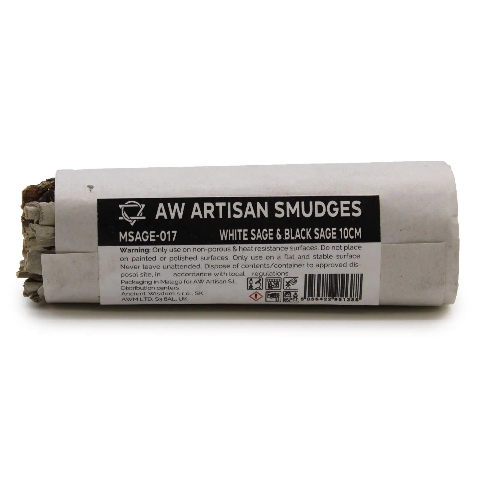 Smudge Stick - White Sage & Black Sage 10cm - Ninja Aromatherapy