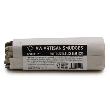 Smudge Stick - White Sage & Black Sage 10cm - Ninja Aromatherapy