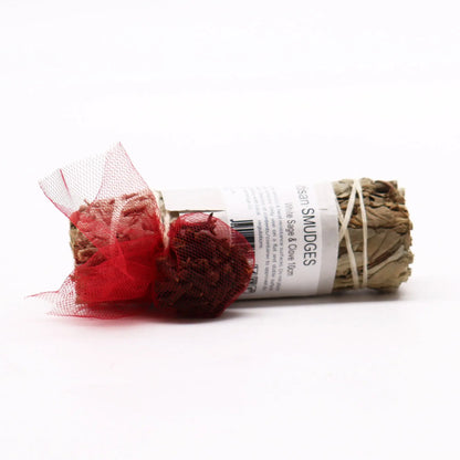 Smudge Stick - White Sage & Clove 10cm - Ninja Aromatherapy