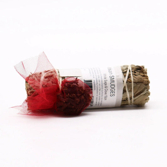 Smudge Stick - White Sage & Clove 10cm - Ninja Aromatherapy