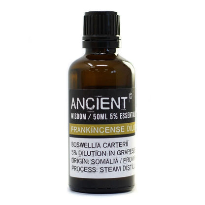 Frankincense (Dilute) 50ml 50ml Pure Essential Oil for Aromatherapy and Natural Wellness