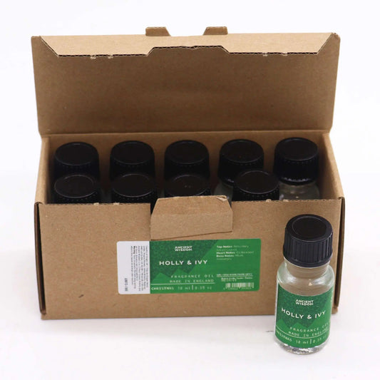 Holly & Ivy Fragrance Oil 10ml - Ninja Aromatherapy
