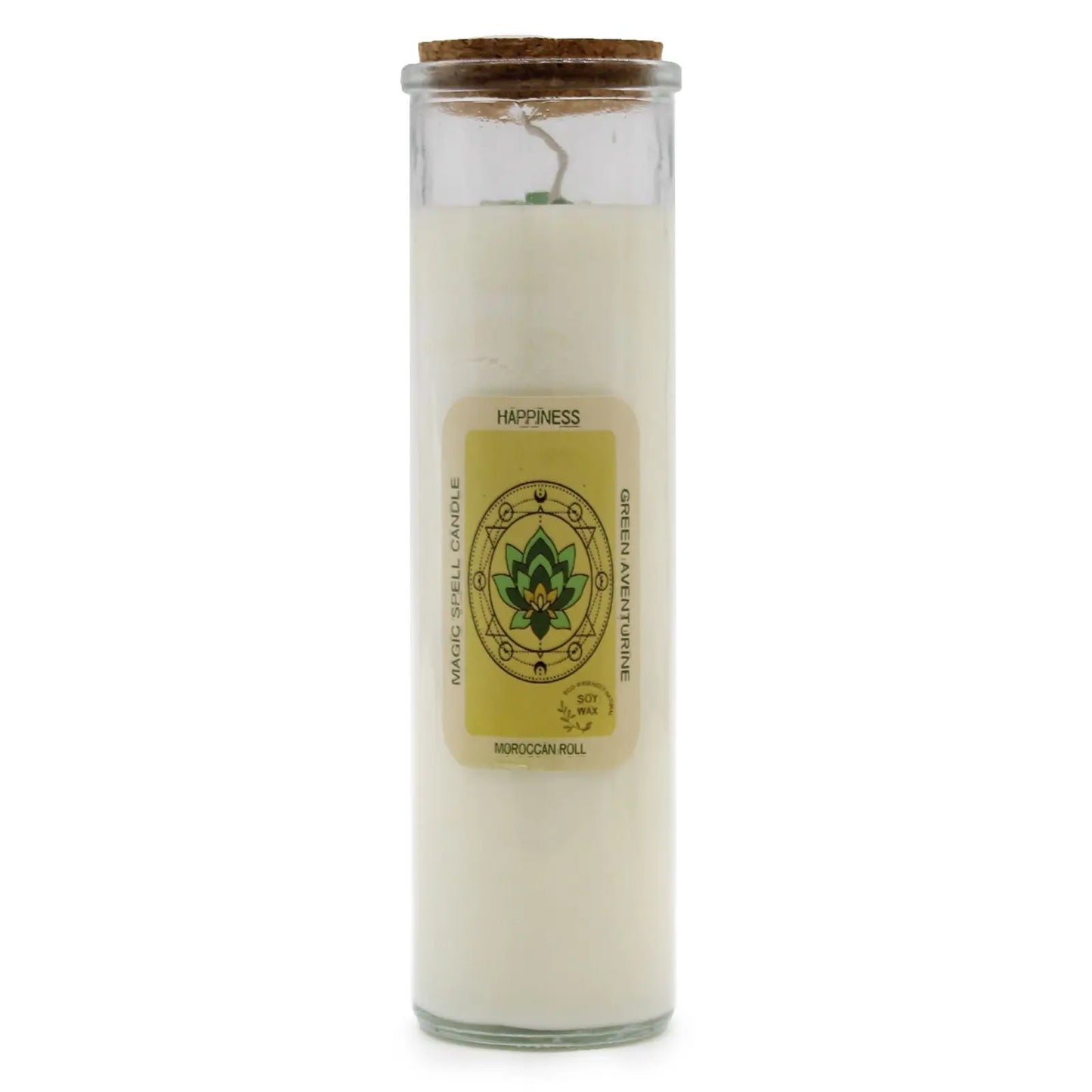 Magic Spell Candle - Happiness Magic Spell Candles from China with essential oils soy wax candle