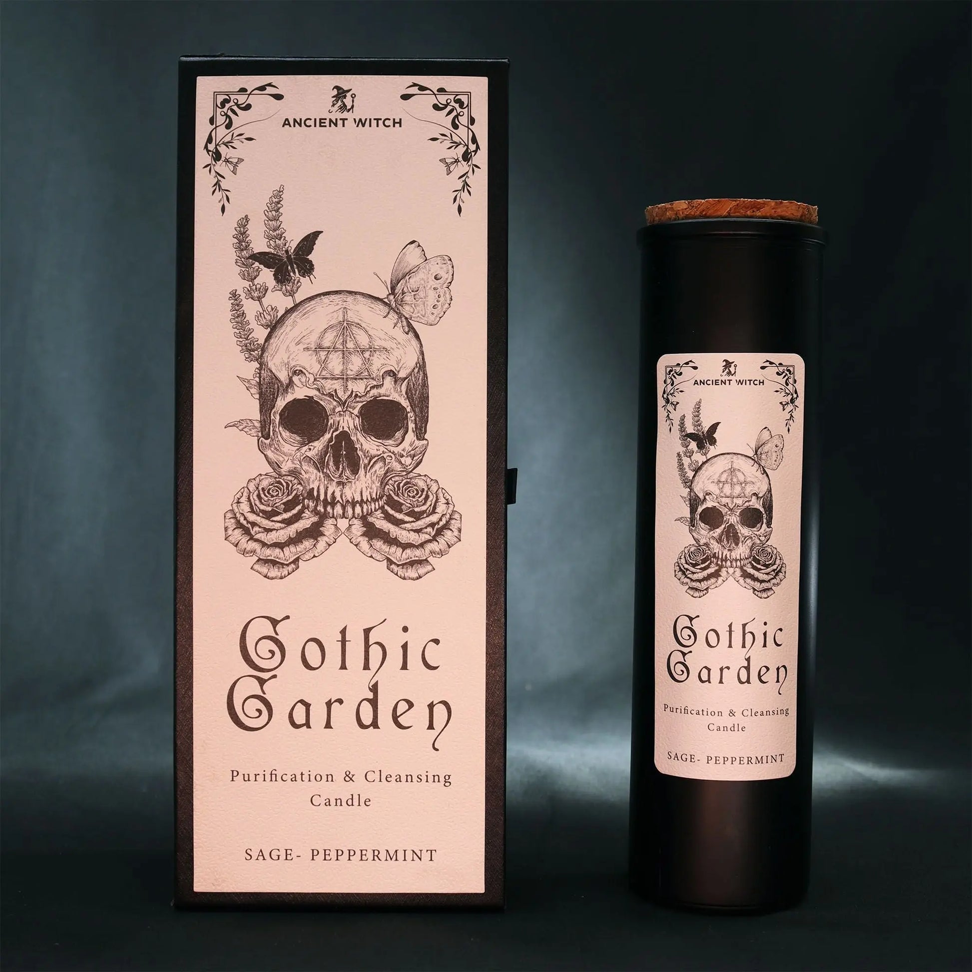 Ancient Witch Ritual Candles - Gothic Garden Ninja Aromatherapy