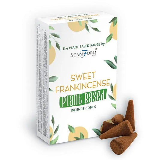 Plant Based Incense Cones - Sweet Frankincense by Ninja Aromatherapy incense cones for aromatherapy.