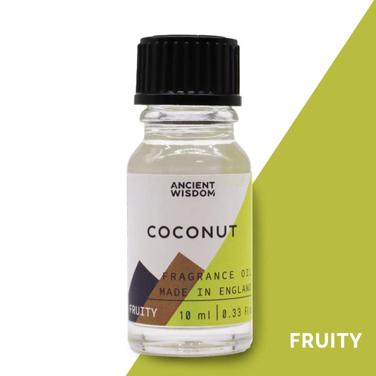 10ml Coconut Fragrance Oil Bottle – Long Lasting Scent for Candles, Soaps & Diffusers