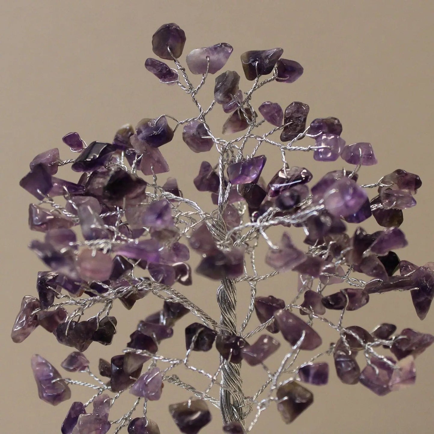 Gemstone Tree with Organite Base - 160 Stone - Amethyst Ninja Aromatherapy