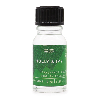Holly & Ivy Fragrance Oil 10ml - Ninja Aromatherapy