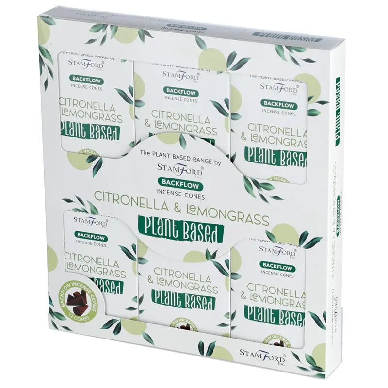Plant Based Backflow Incense Cones - Citronella & Lemongrass Ninja Aromatherapy