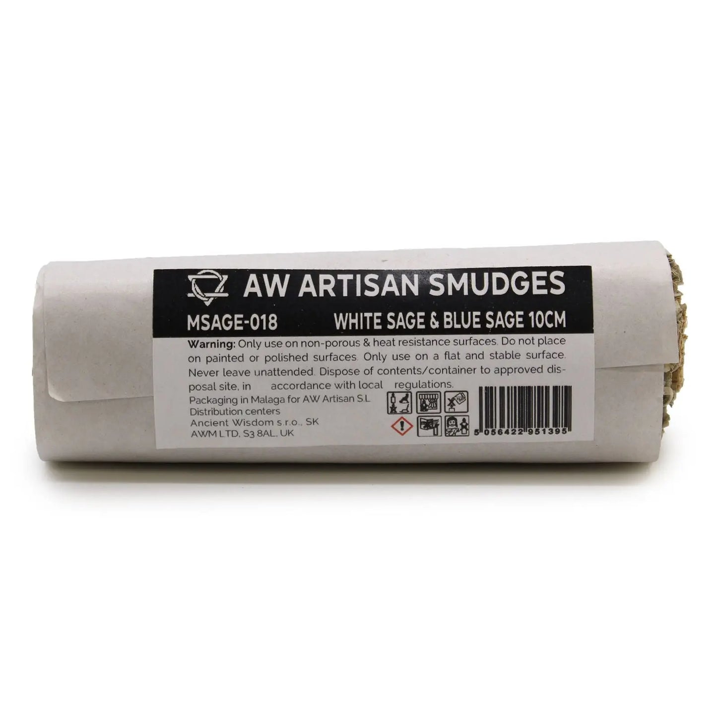 Smudge Stick - White Sage & Blue Sage 10cm - Ninja Aromatherapy