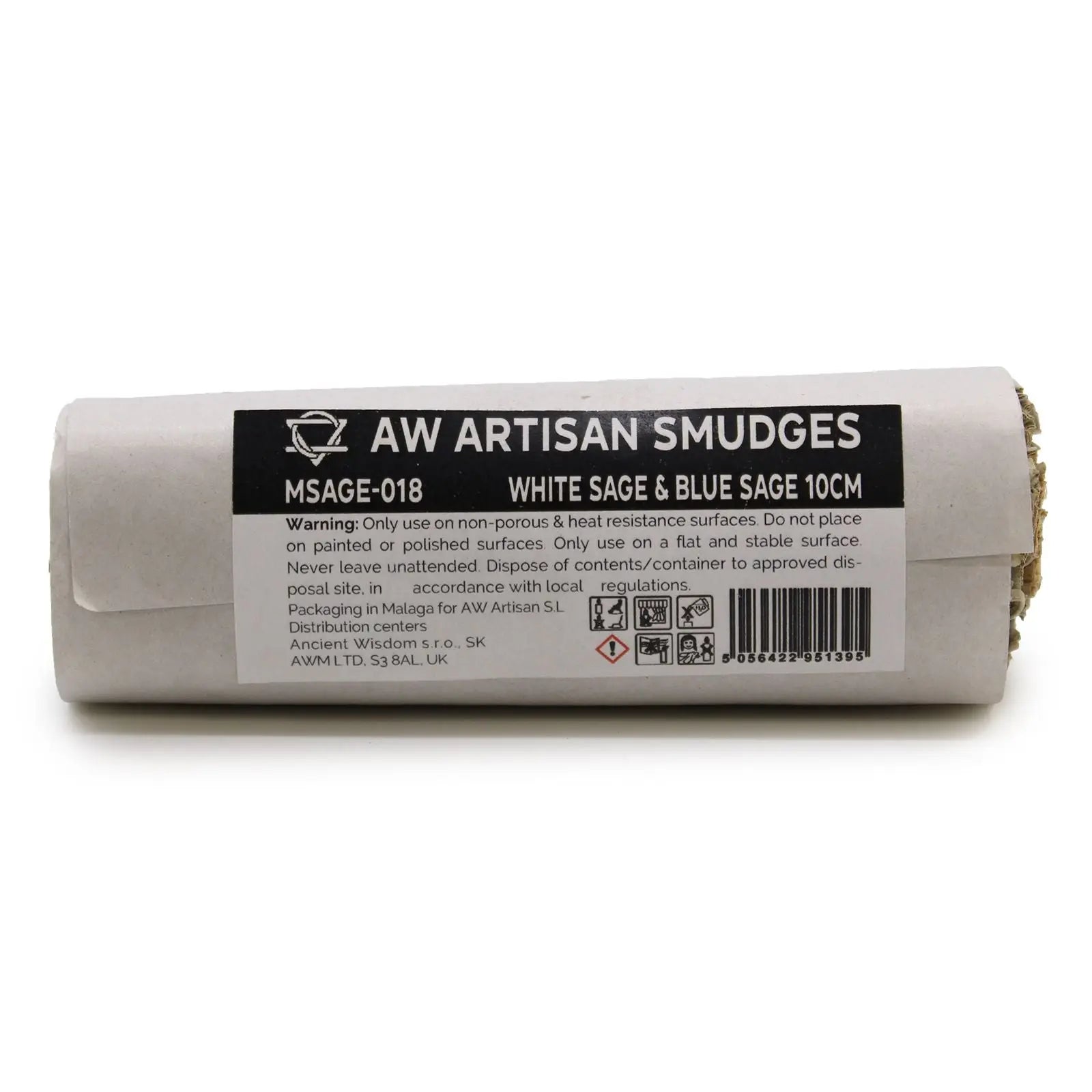Smudge Stick - White Sage & Blue Sage 10cm - Ninja Aromatherapy
