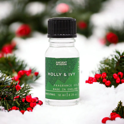 Holly & Ivy Fragrance Oil 10ml - Ninja Aromatherapy