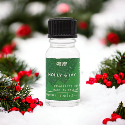 Holly & Ivy Fragrance Oil 10ml - Ninja Aromatherapy