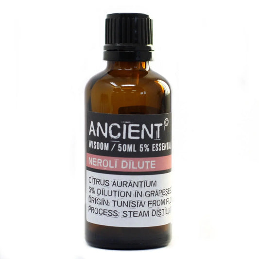 Neroli Dilute  50ml 50ml Pure Essential Oil for Aromatherapy and Natural Wellness