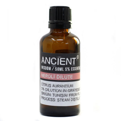 Neroli Dilute  50ml 50ml Pure Essential Oil for Aromatherapy and Natural Wellness