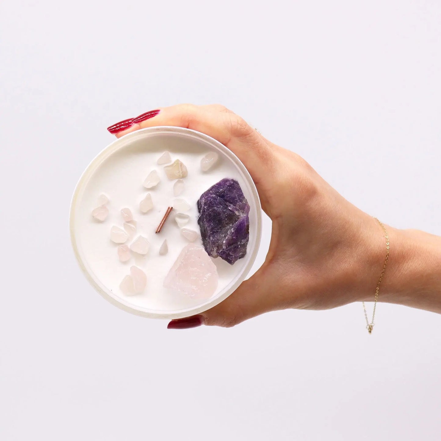 Chakra Crystal Candles - Third Eye Chakra Ninja Aromatherapy