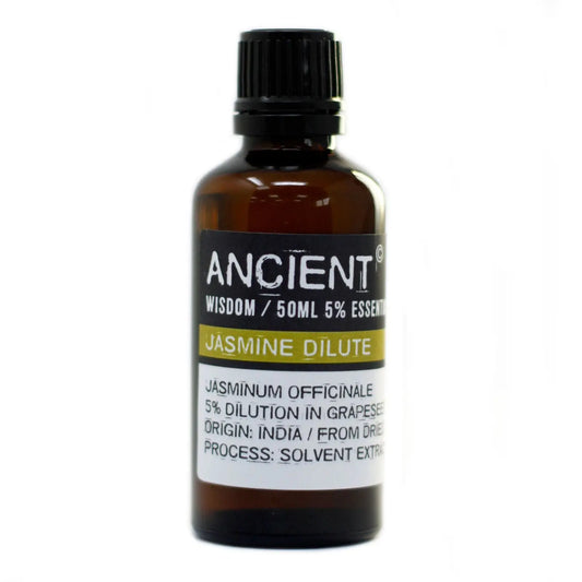 Jasmine Dilute 50ml 50ml Pure Essential Oil for Aromatherapy and Natural Wellness
