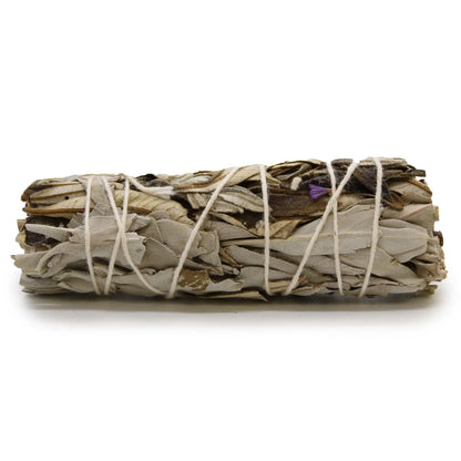 Smudge Stick - White Sage & Yerba Santa 10cm - Smudge Sticks - individually wrapped high quality product