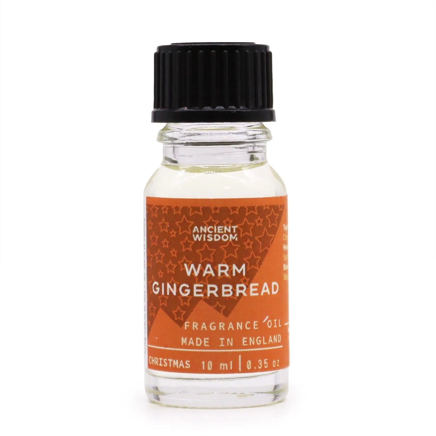 Warm Gingerbread Fragrance Oil 10ml - Ninja Aromatherapy